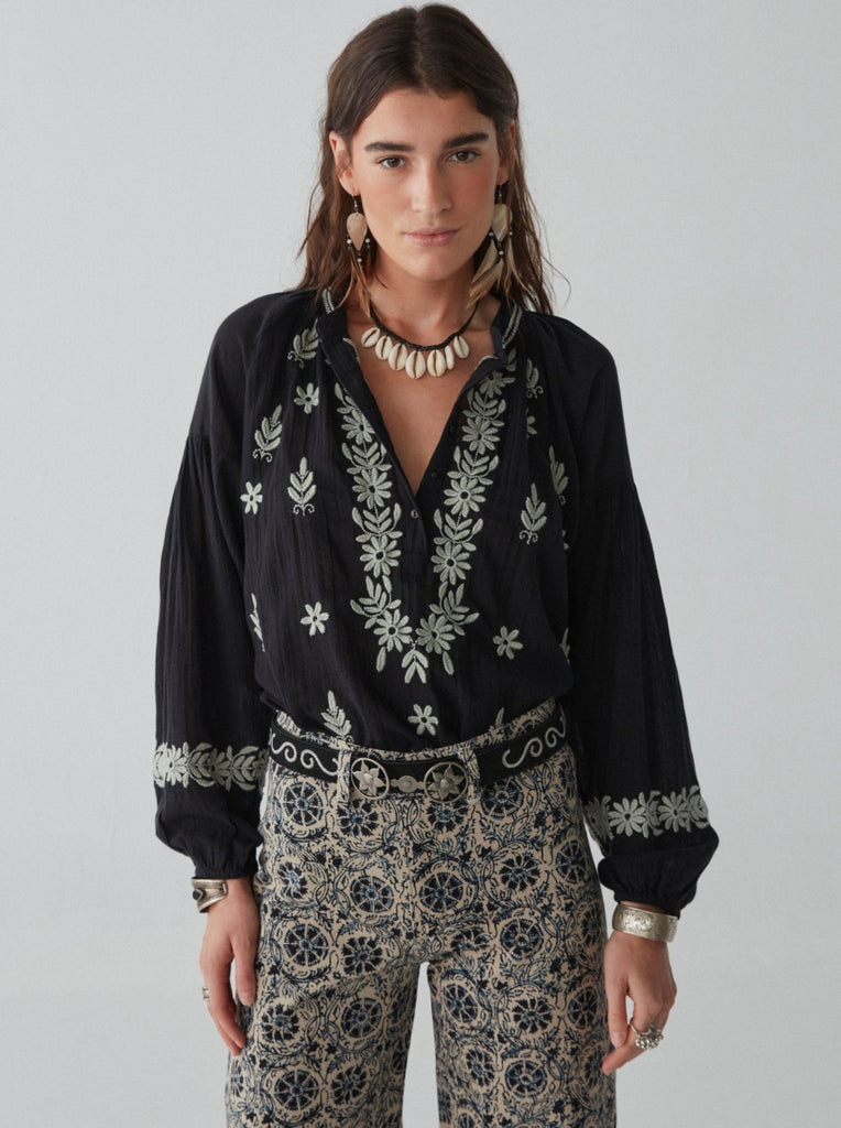 Tina Blouse - Lucciola Notte - Maison Hotel