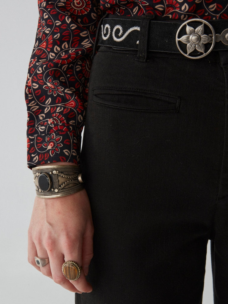 Tristan Blouse - Crisantemo Saffron - Maison Hotel