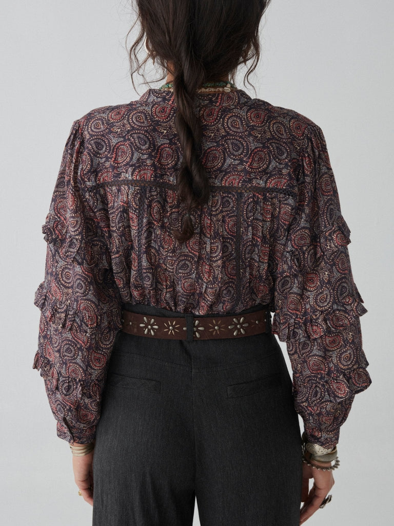 Venice Blouse - Starry Night - Maison Hotel