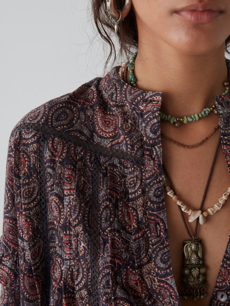 Venice Blouse - Starry Night - Maison Hotel