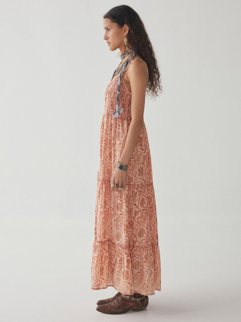 Vilma Dress - Vintage Rose - Maison Hotel