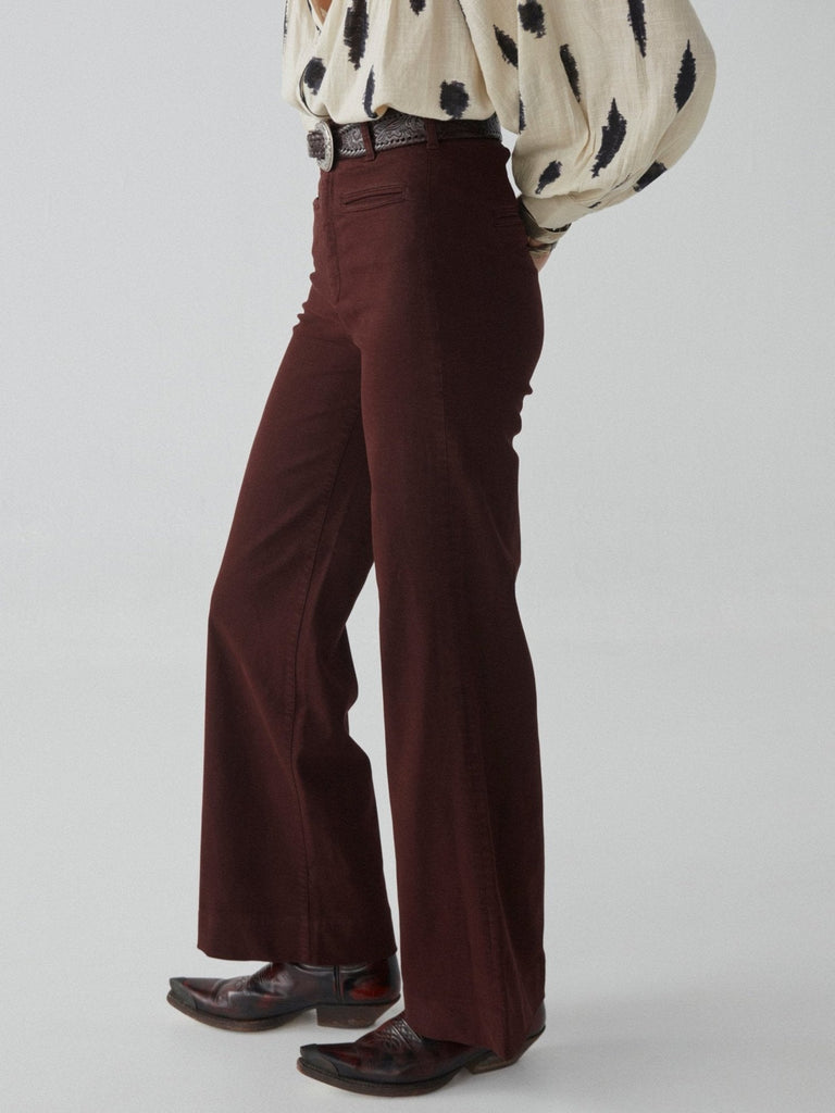 Viva Pant - Brick Brown - Maison Hotel