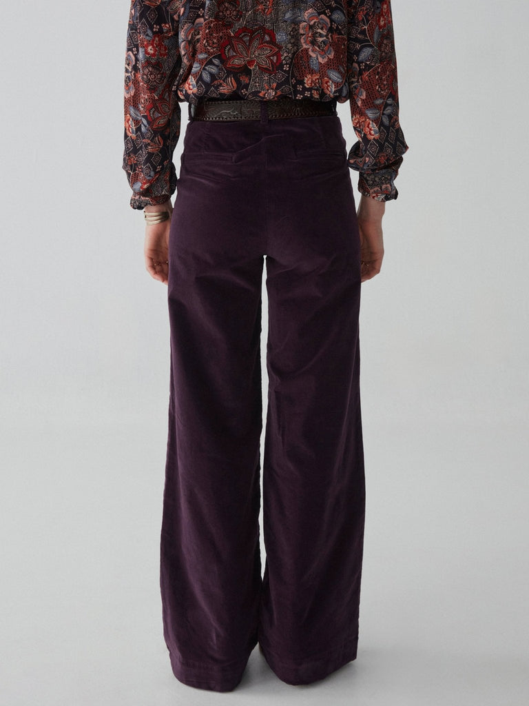 Viva Pant - Deep Purple - Maison Hotel