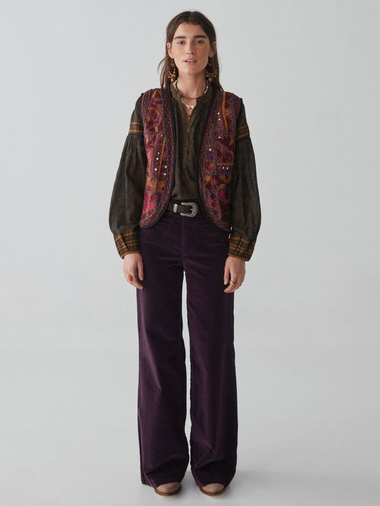 Viva Pant - Deep Purple - Maison Hotel