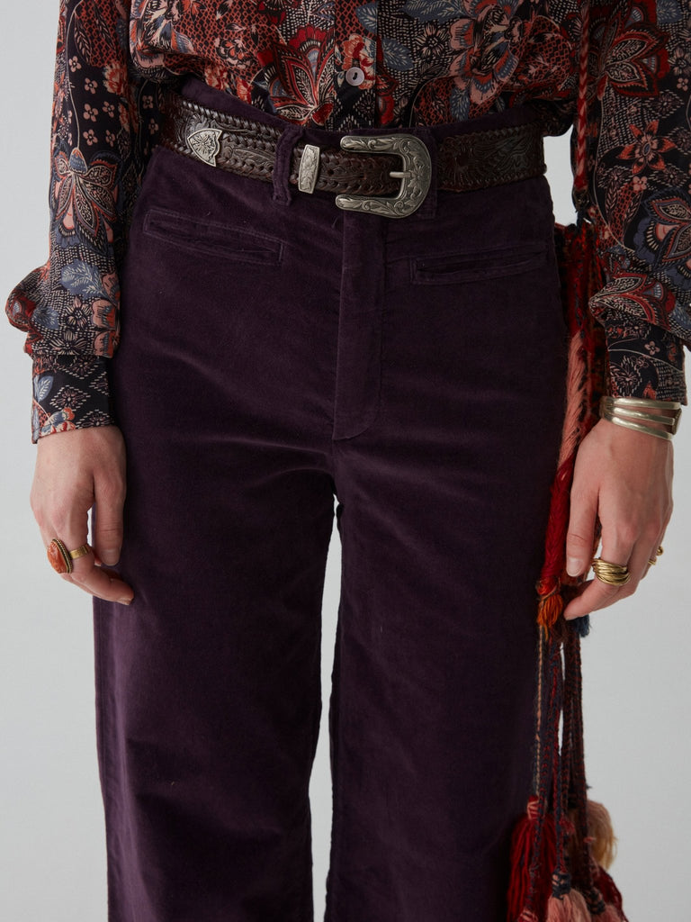 Viva Pant - Deep Purple - Maison Hotel