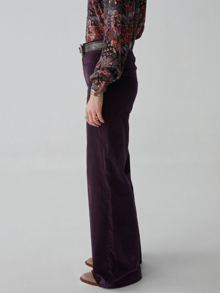 Viva Pant - Deep Purple - Maison Hotel