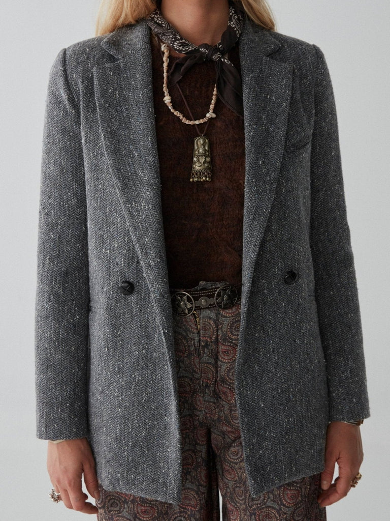 Wilson Blazer - Grey Garden - Maison Hotel