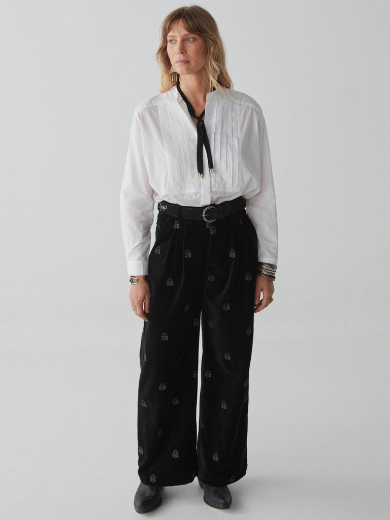 Yves Blouse - Tuxedo Off White - Maison Hotel