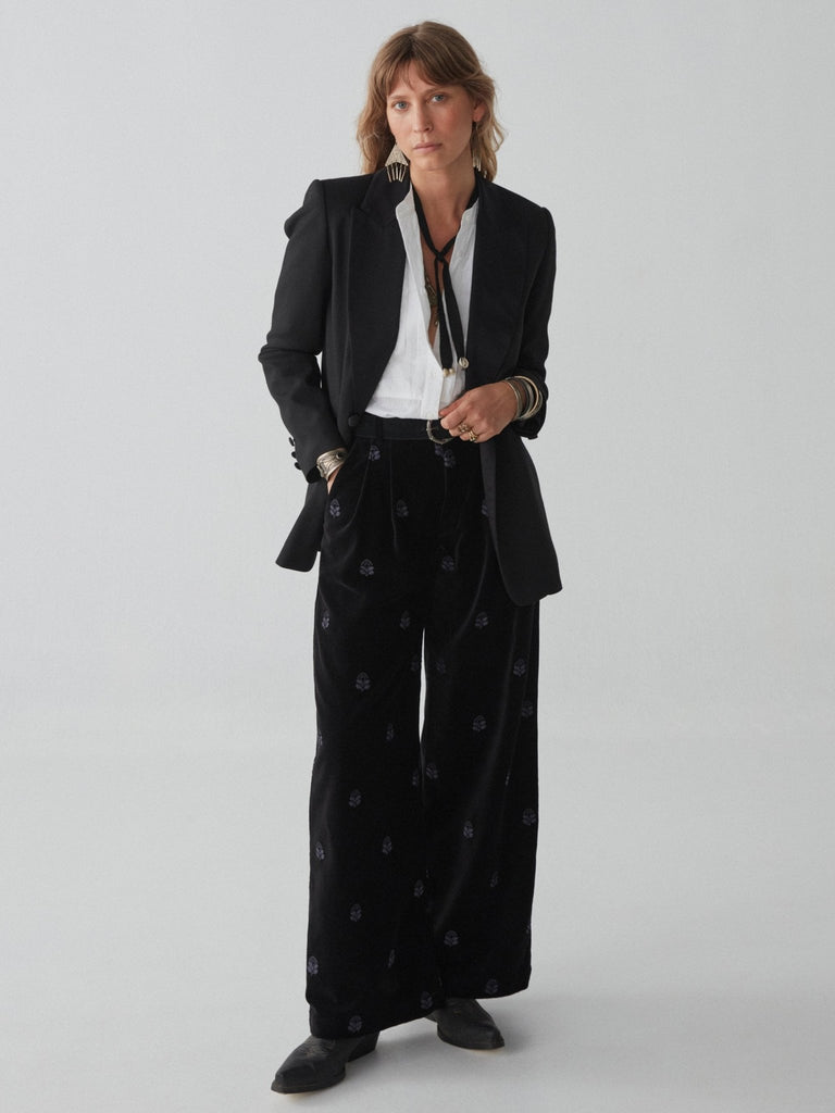 Yves Blouse - Tuxedo Off White - Maison Hotel