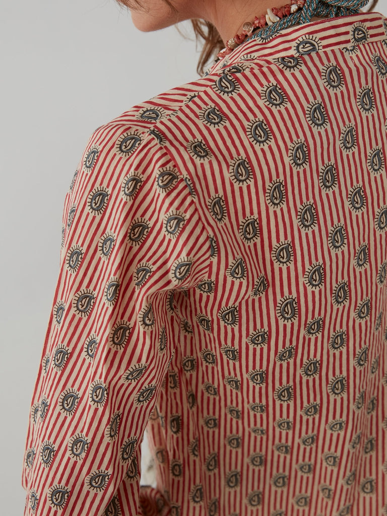 Anni Shirt - Kalindi Simple Red - Maison Hotel