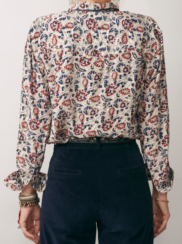 Aretha Blouse - Les Fleurs - Maison Hotel