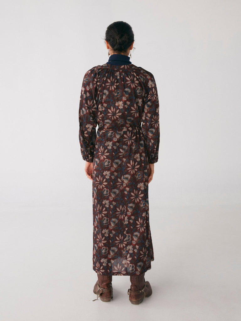 Astridette Dress - Srinagar Tobacco - Maison Hotel