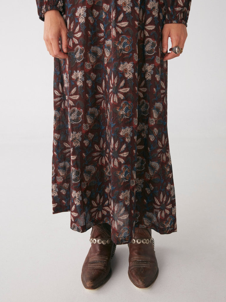 Astridette Dress - Srinagar Tobacco - Maison Hotel