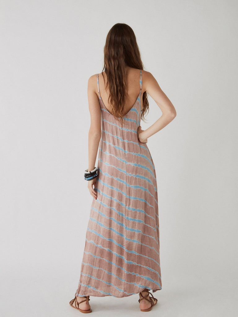 Bella Dress - Tie-Dye Rose - Maison Hotel