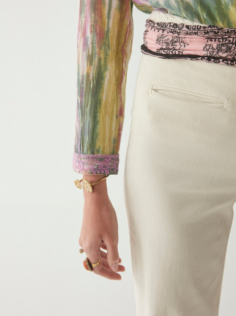 Bruna Blouse - Water Lilies - Maison Hotel