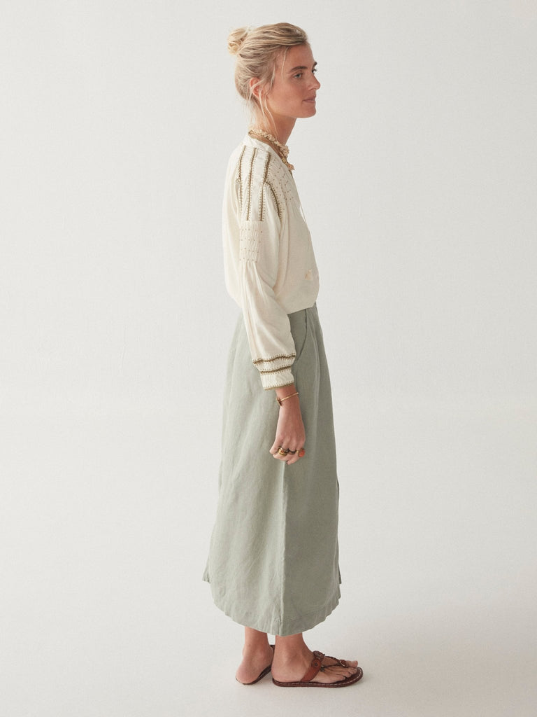 Carlota Skirt - Candy Pistachio - Maison Hotel