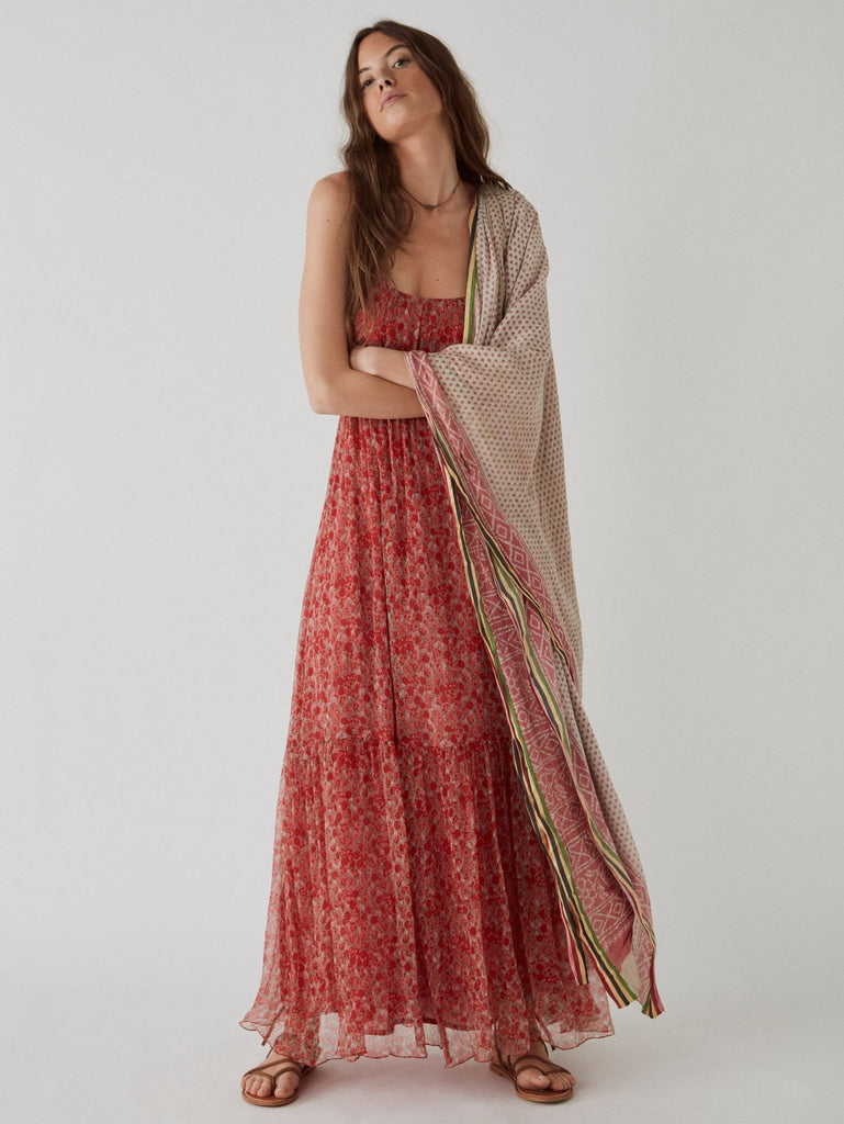 Claudina Dress - Fleurs - Maison Hotel