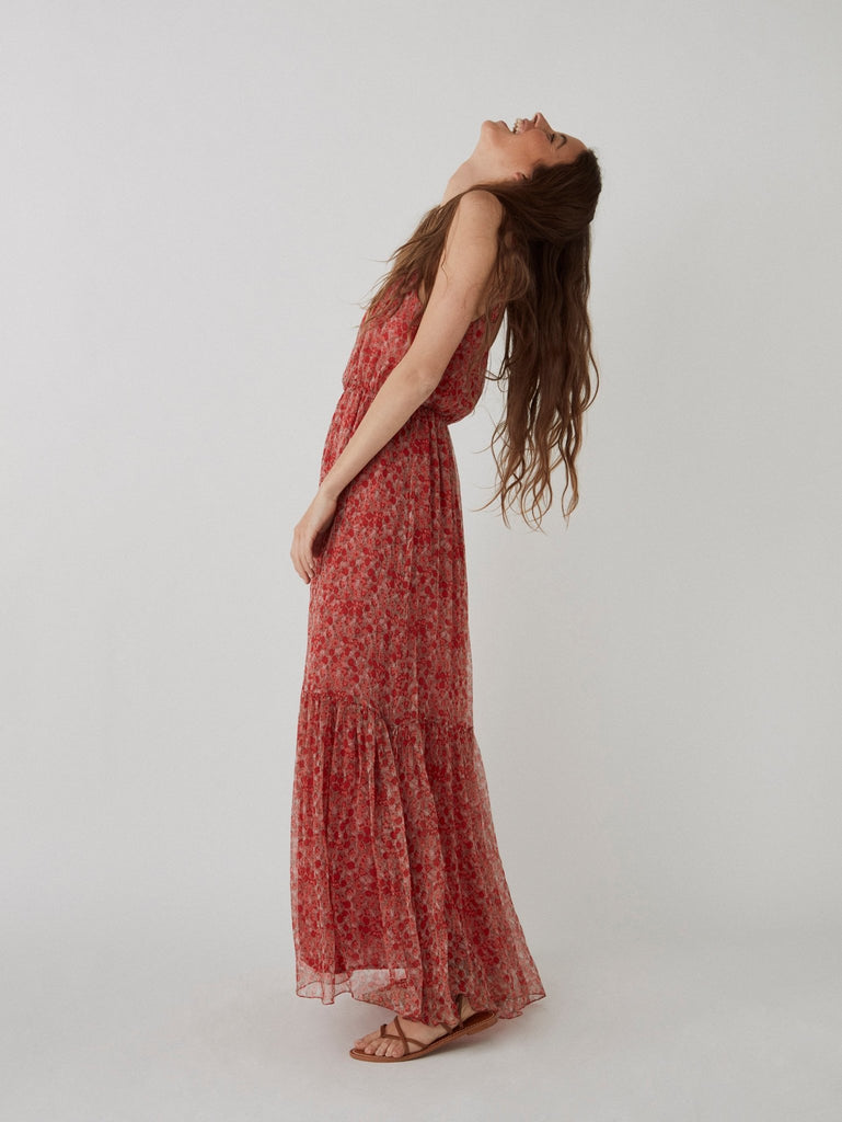Claudina Dress - Fleurs - Maison Hotel