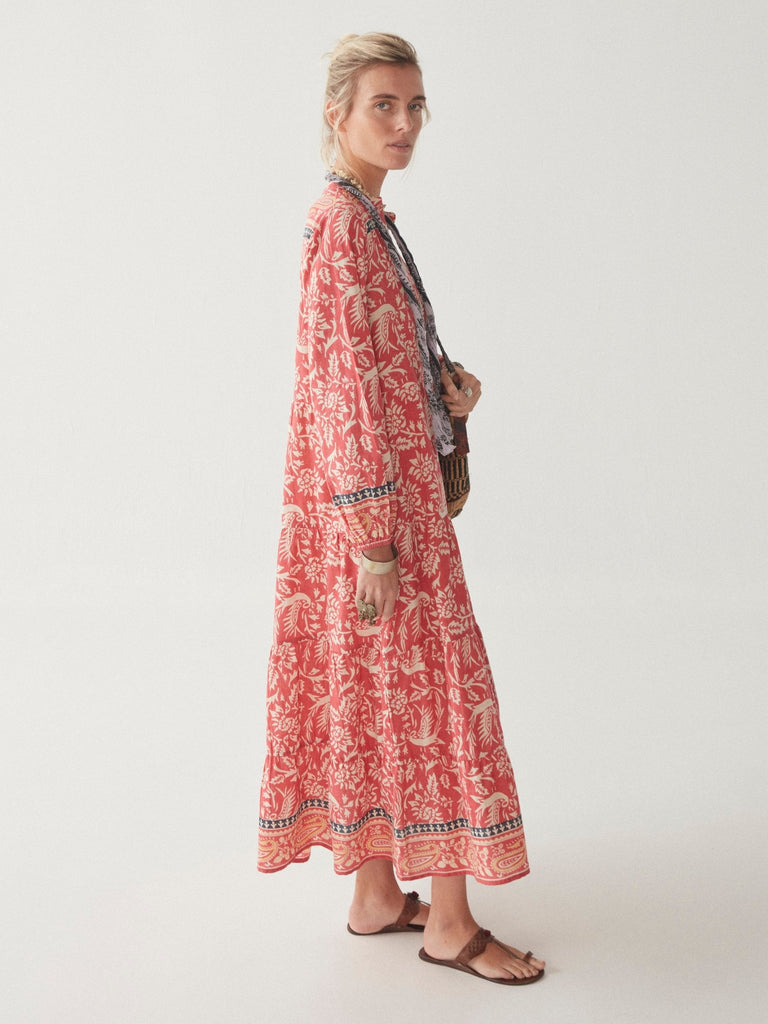 Dada Dress - Palm Rosso - Maison Hotel