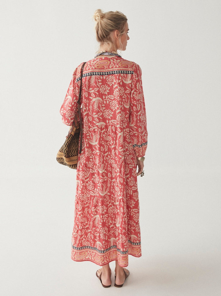 Dada Dress - Palm Rosso - Maison Hotel