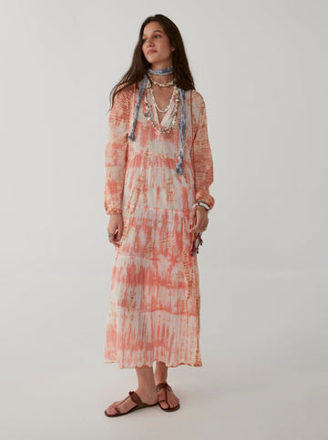 Didi Dress - Sea Batik Peach - Maison Hotel