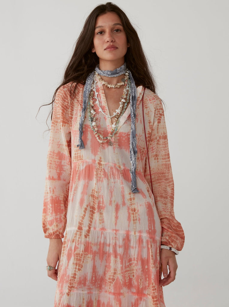 Didi Dress - Sea Batik Peach - Maison Hotel