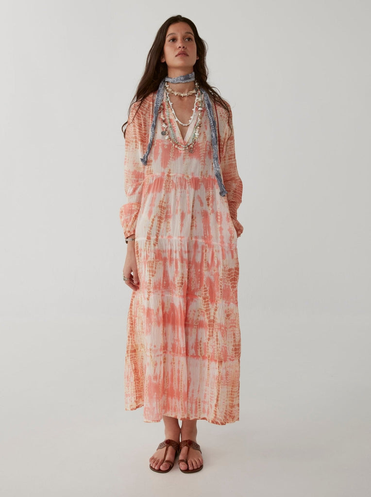 Didi Dress - Sea Batik Peach - Maison Hotel