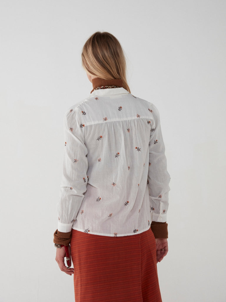 Elayne Blouse - Delicat Ecru - Maison Hotel