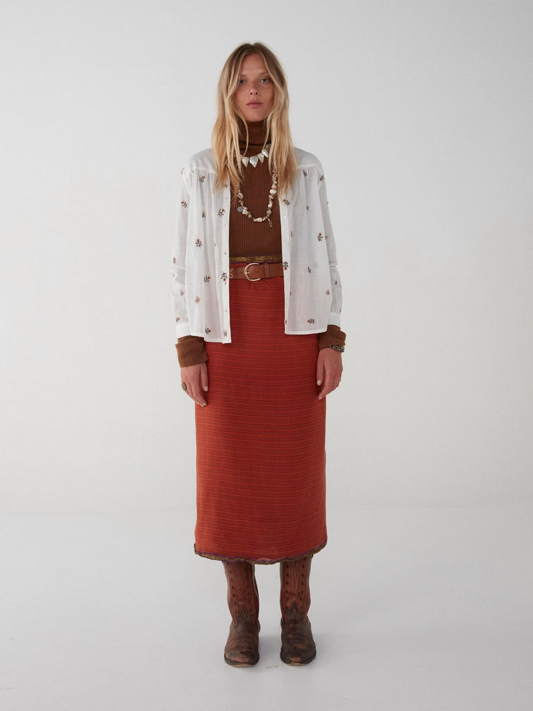 Elayne Blouse - Delicat Ecru - Maison Hotel