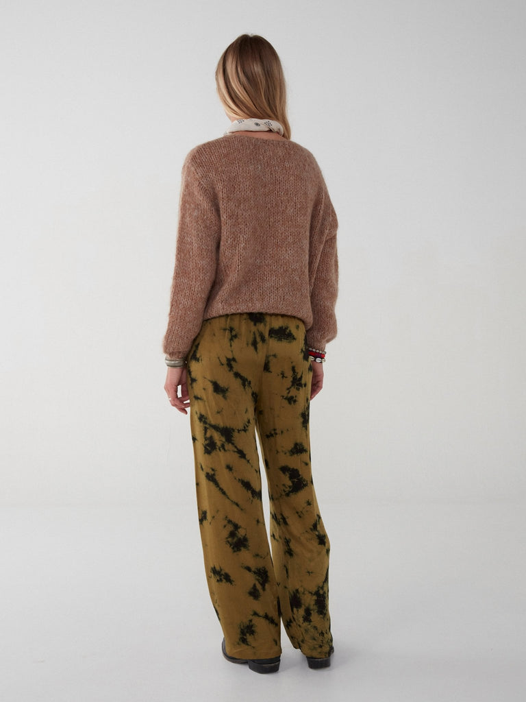 Eloise Pant - Mellow Dye Forest - Maison Hotel