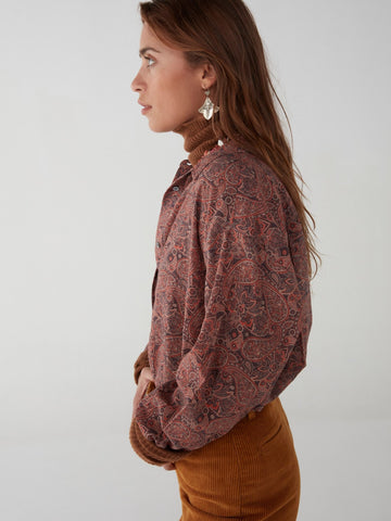 Gaia Blouse - Ajmeri Paisley - Maison Hotel