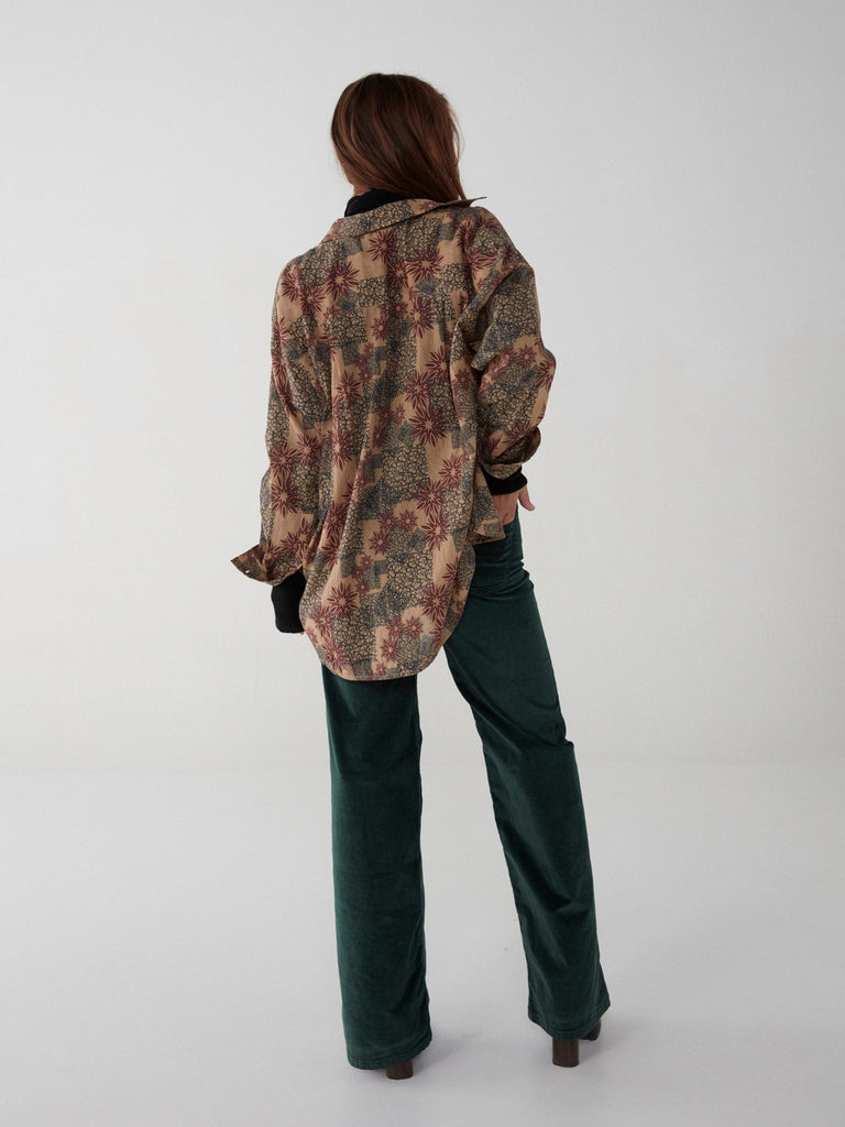 Gaia Blouse - Marley Caramel - Maison Hotel