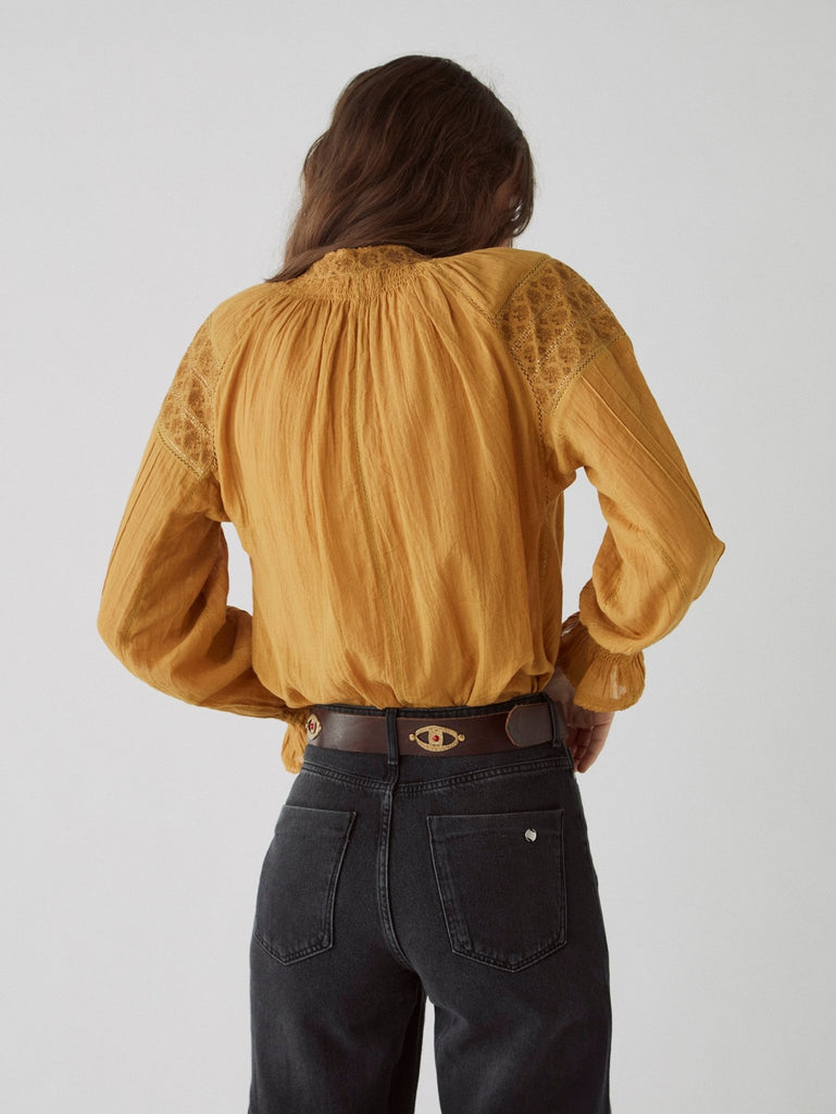 Gala Blouse - Honey - Maison Hotel