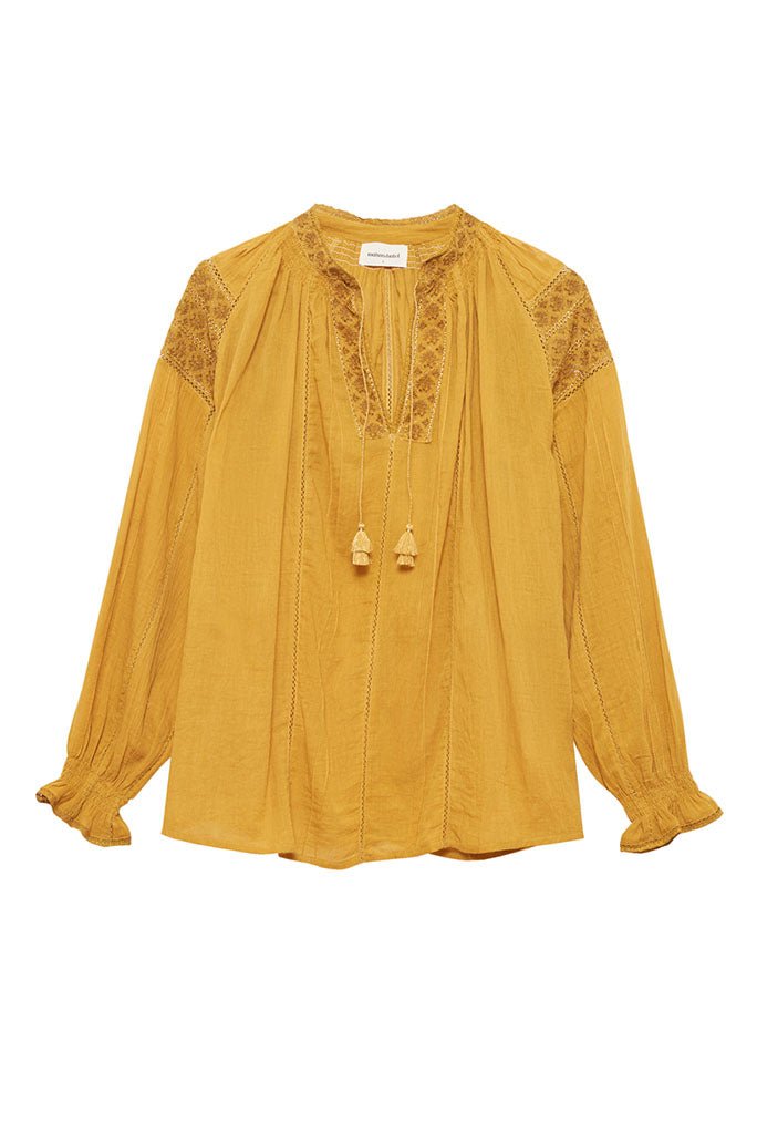 Gala Blouse - Honey - Maison Hotel