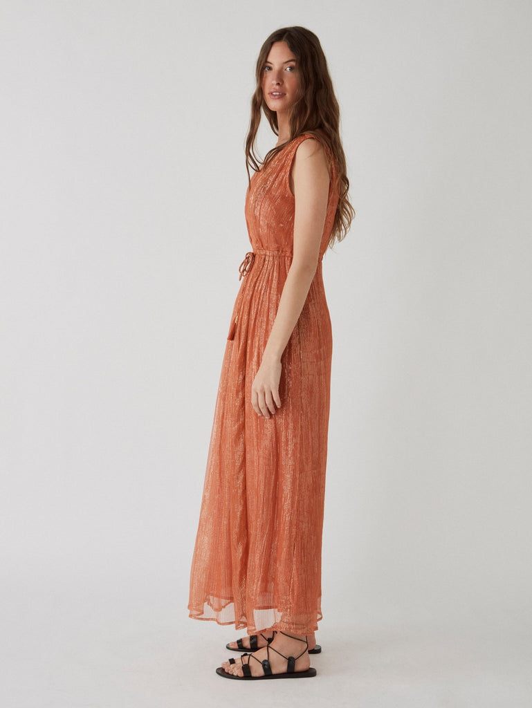 Hanna Dress - Terracotta - Maison Hotel