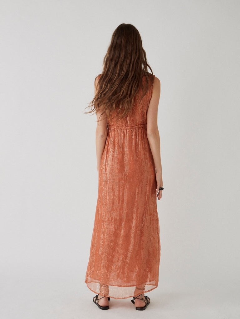 Hanna Dress - Terracotta - Maison Hotel