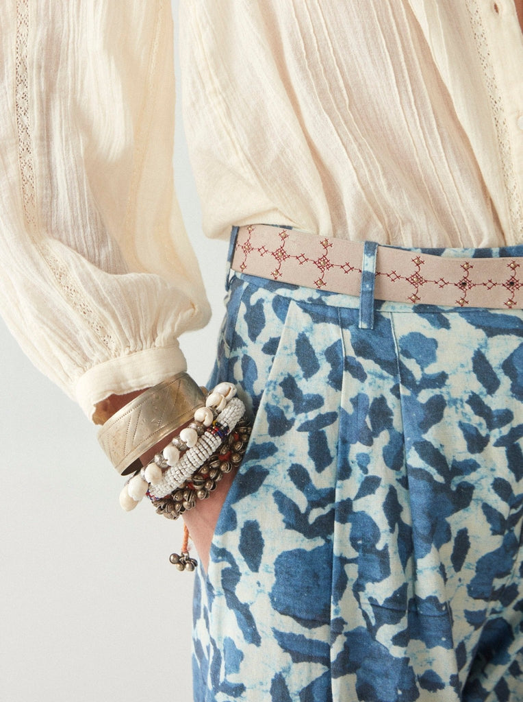 Indira Pant - Blue Poppy - Maison Hotel