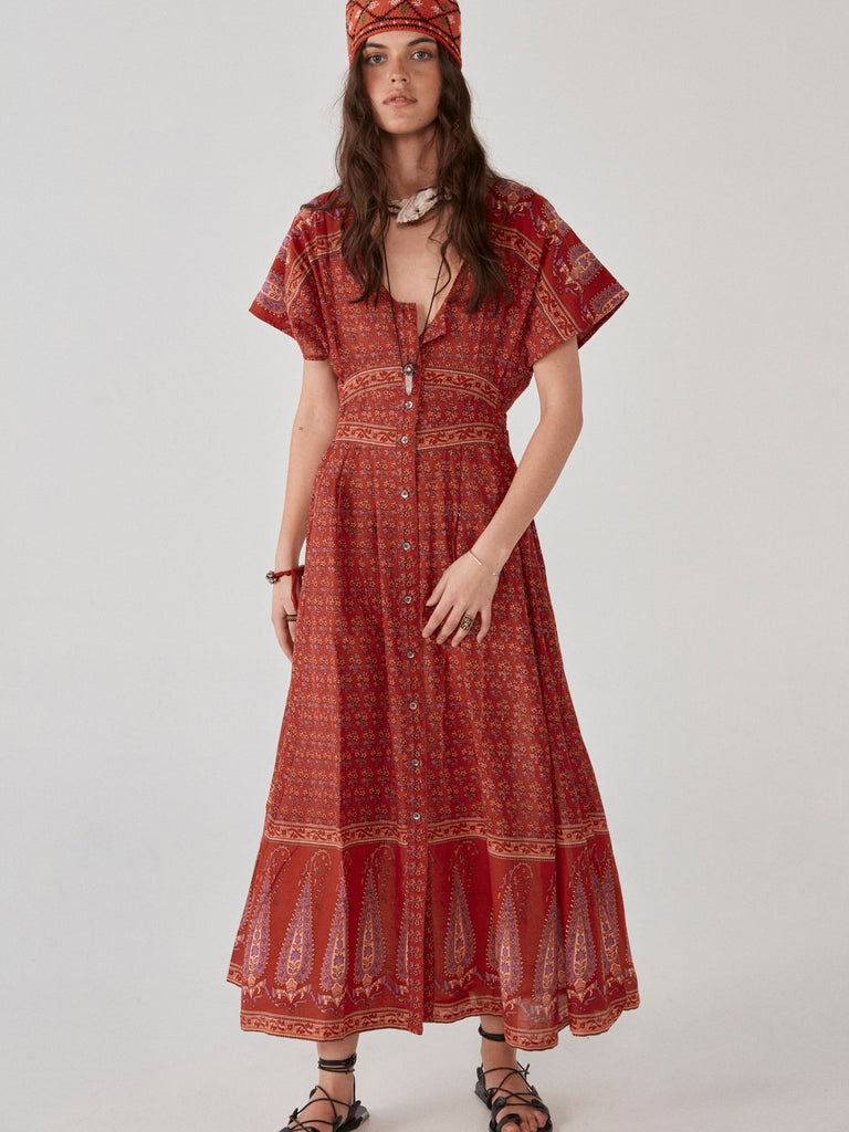 Julie Dress - Paisley Amour - Maison Hotel