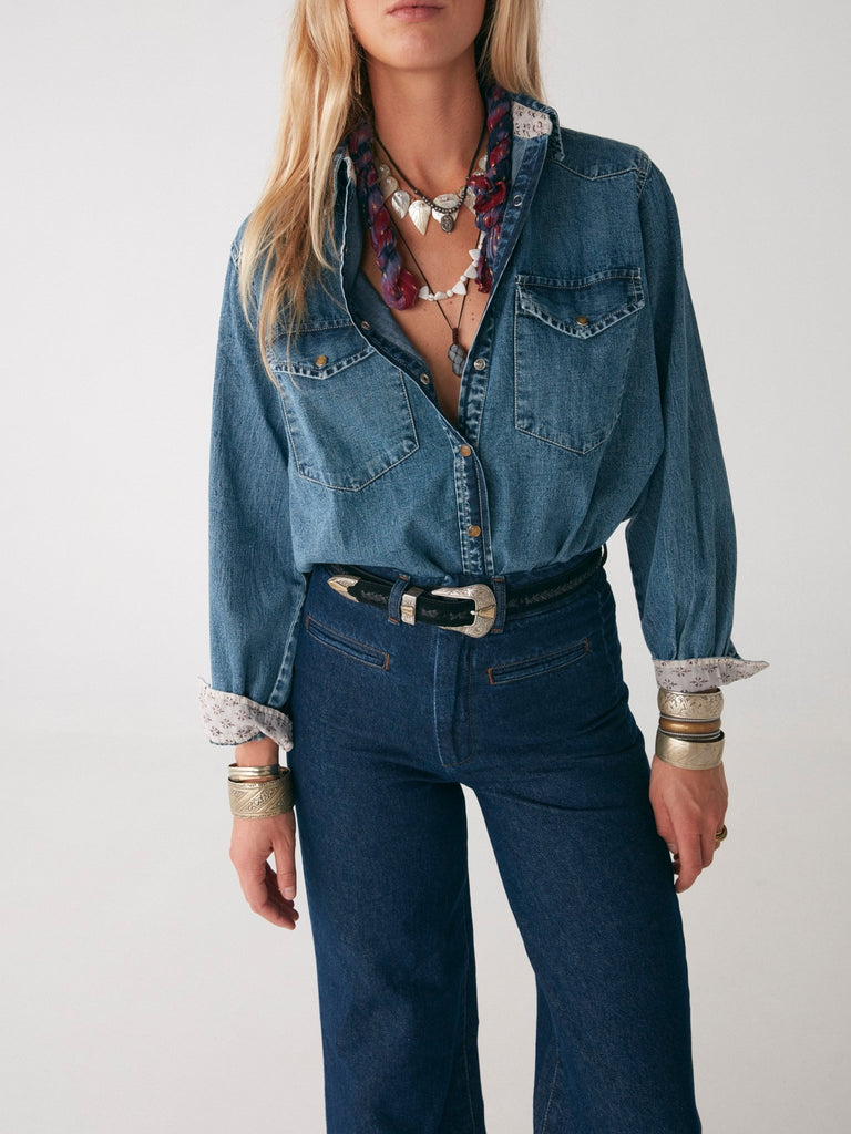 Lenny Blouse - Oeste Denim - Maison Hotel