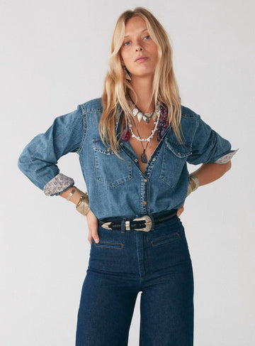 Lenny Blouse - Oeste Denim - Maison Hotel