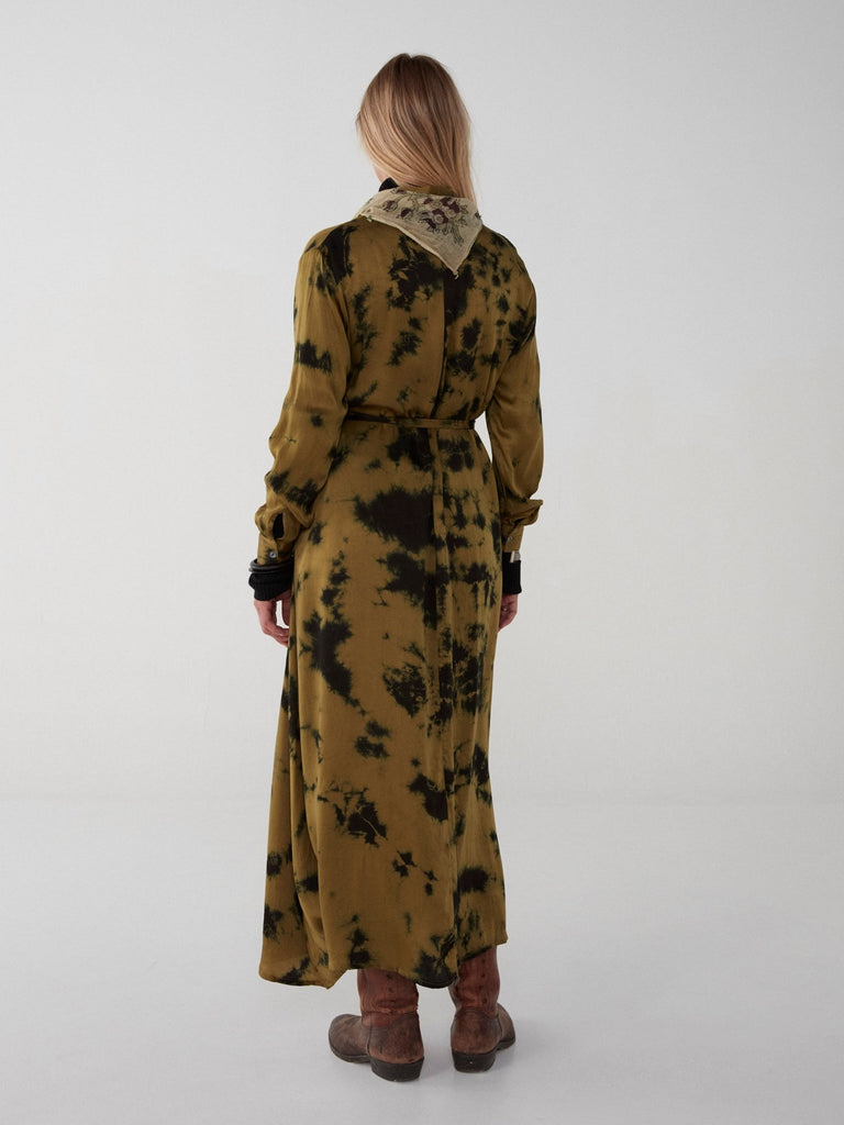 Marion Dress - Mellow Dye Forest - Maison Hotel