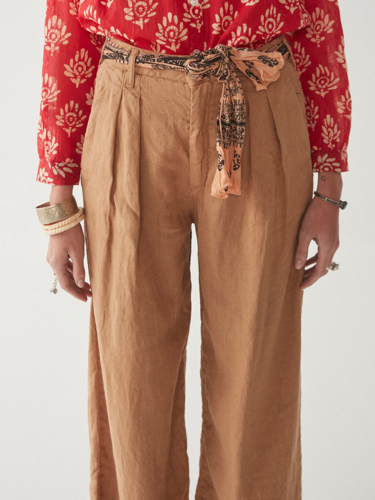 Marisa Pant - Berenson Light Brown - Maison Hotel