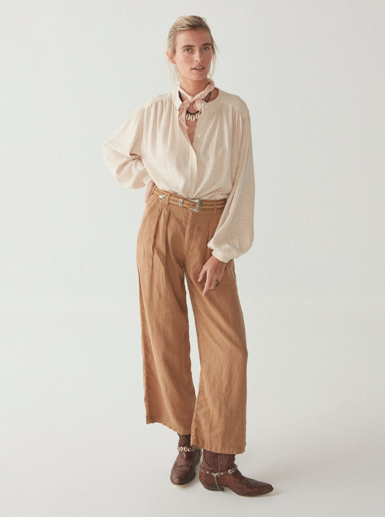 Marisa Pant - Berenson Light Brown - Maison Hotel