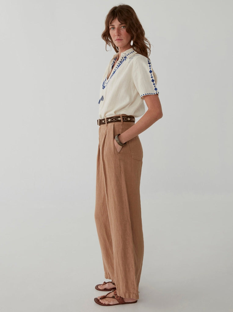Marisa Pant - Toffee Brown - Maison Hotel