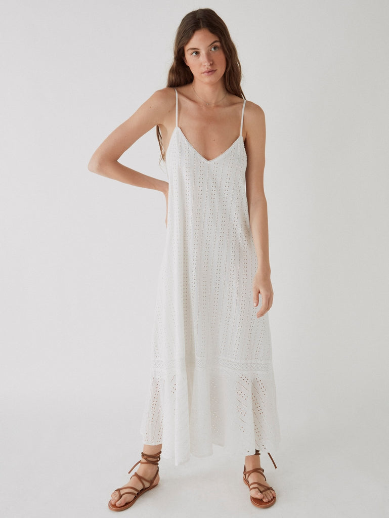 Nina Dress - Ephemere White - Maison Hotel