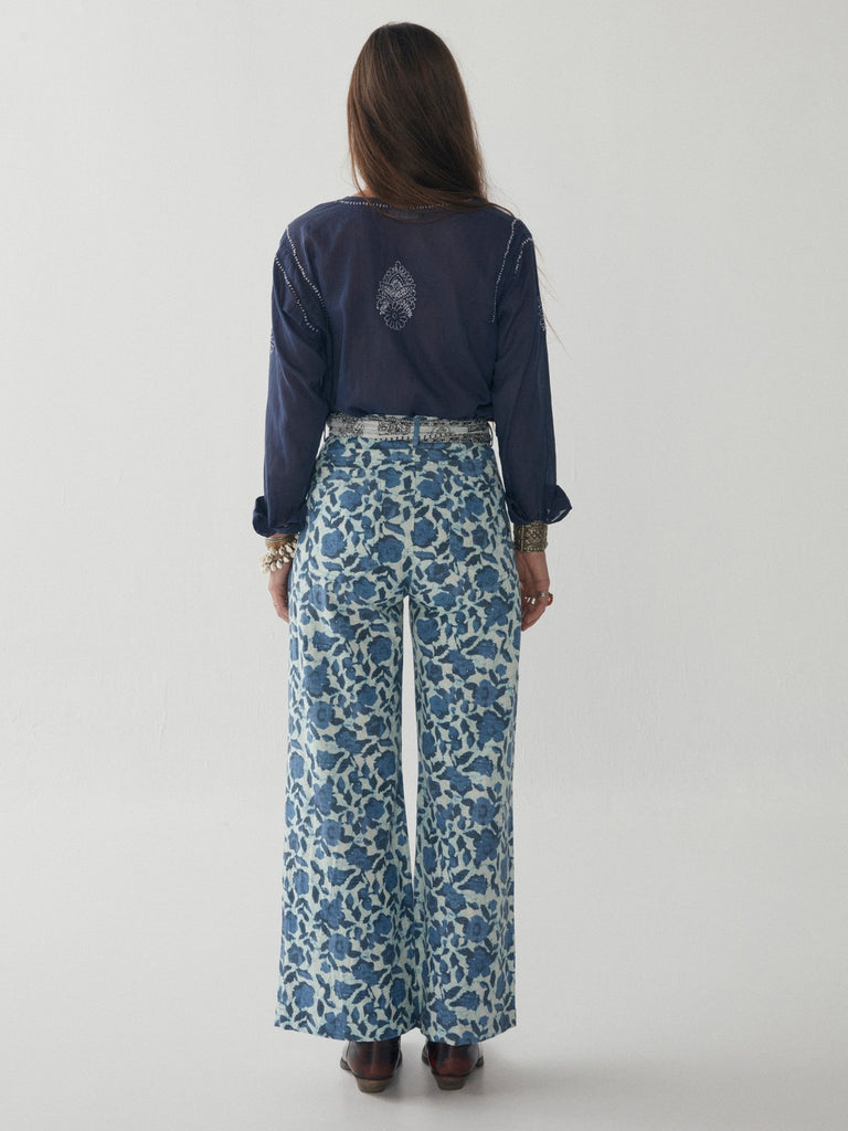 Noa Blouse - Amritsar Sapphire - Maison Hotel