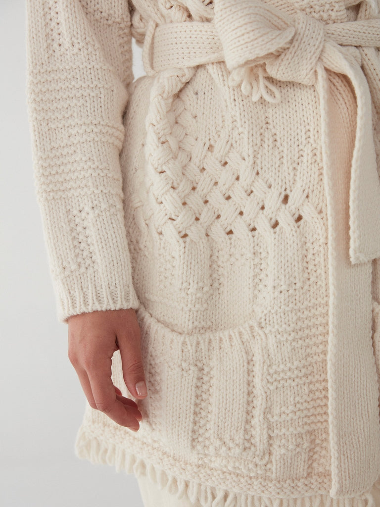 Noa Cardigan - Keaton - Cream - Maison Hotel