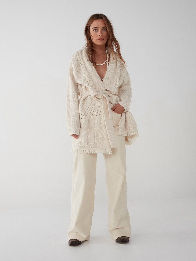 Noa Cardigan - Keaton Cream - Maison Hotel