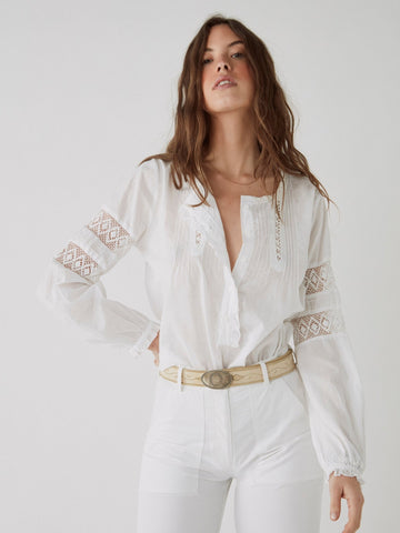 Norah Top - Romantic White - Maison Hotel