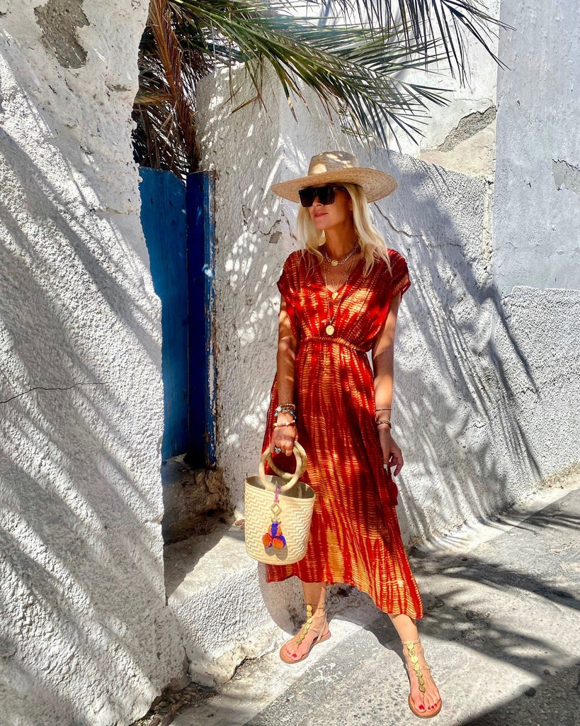 Nova Dress - Mirage Rouge - Maison Hotel
